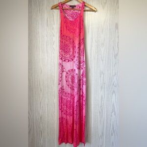 Tommy Bahama Sunset Paisley Jersey Maxi Dress Size XXS LNC